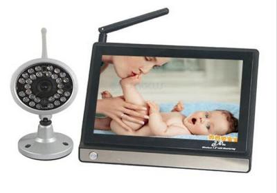 China 2.4GHz Waterproof  Wireless Camera Security Systems Remote Control 7'' LCD Screen for sale