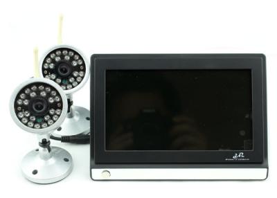 China 2.4GHz analogue type 4 Channel Wireless camera system with 4 Camera for sale