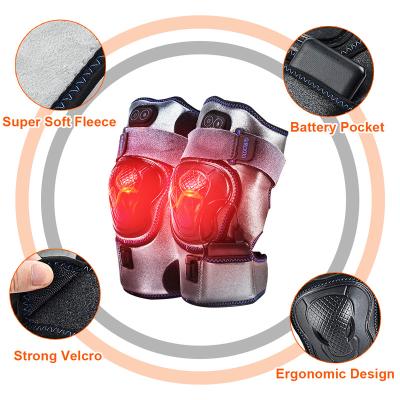 China Heating in Foot Running Brace Massager Heated Massager Heated Knee Pad for sale