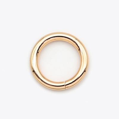 China Bag /Handbag High Quality Belt Hardware Iron Connecting Zinc Alloy O Ring O Buckle Lady Bags Accessories Round O Ring for sale