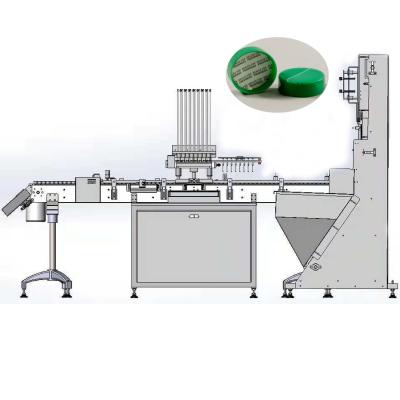 China High Speed ​​Food Cap Lining Machine Aluminum Seal Liner Inserting Machine Factory for sale