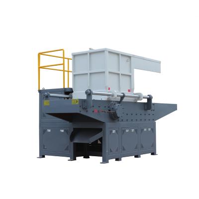 China Recycling Material Industrial Single Shaft Plastic Shredder Wide Range For Tire/Plastic Wood /Rubber/Drum/ Piece for sale