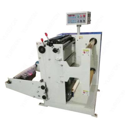 China 600mm straw paper roll slitting machine and paper rewinding machine for sale