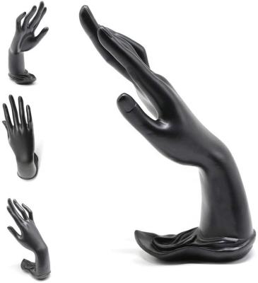 China Resin Female Ring Display Stand Jewelry Display Bracelet Jewelry Display Rack Mannequin Hand Shape Rack for sale