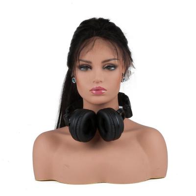 China With Wig Realistic Fashion Adult Female Mannequins Head With Shoulders for sale