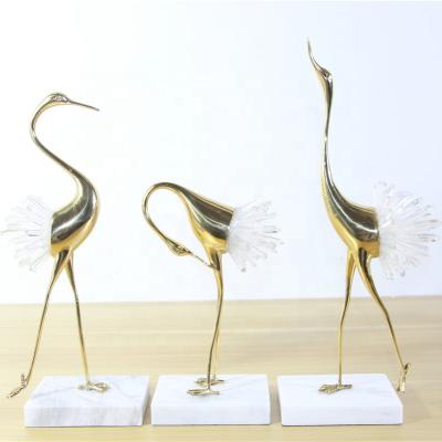 China New Chinese Modern Home Decorations Crane Home Decor Accessories for Home Ministry for sale