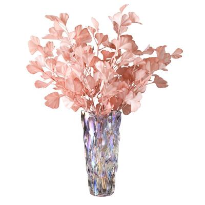 China Modern Nordic luxury simple creative home decoration transparent hydroponic glass vase for sale