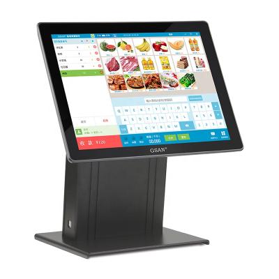 China New designed Supermaket POS model All In One 15 inch cheap priceTouch screen POS system China for sale