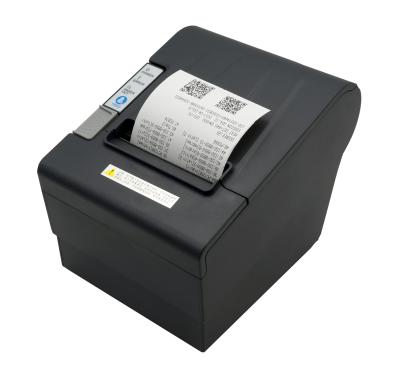 China Black And White Thermal Ticket Receipt Printer For Supermarket 80mm USB+LAN+Serial Port for sale