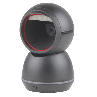 China Commercial Desktop Omnidirectional Barcode Scanner Barcode Reader For Retail Stores High Speed ​​High Speed ​​Supermarket for sale