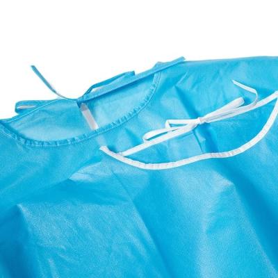 China Vestido disponible impermeable quirúrgico del Ppe del Ce médico para el uso del hospital en venta