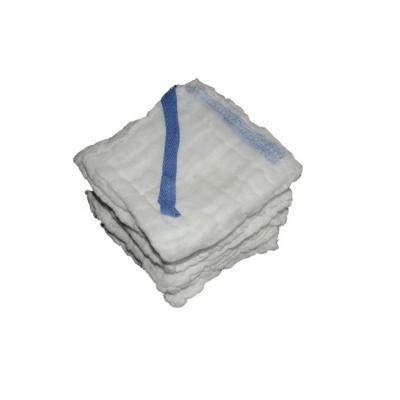 China 30X30CM X Ray Medical Abdominal Gauze Pads 2Ply-12Ply saugfähige Baumwollgaze zu verkaufen