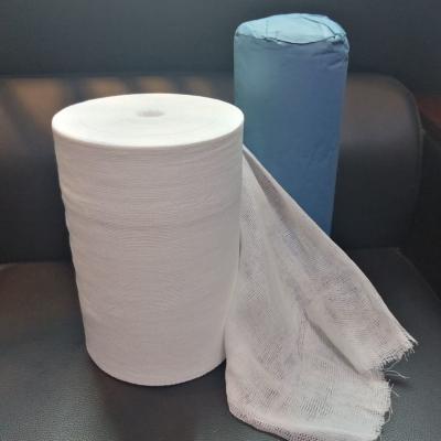 중국 Soft 90cm*100yard Gauze Bandage in Blue Color for B2B Buyers 판매용