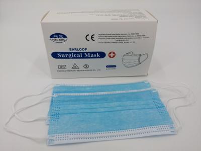 China Ce Type I 3 Ply PFE≥95% Nonwoven Disposable Medical Face Mask for sale