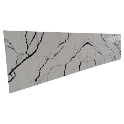 China Modern Artificial Quartz Stone Calacatta Quartz Slab Prices 3cm for sale