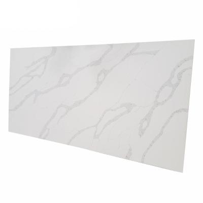 China Large modern slab stone shape and white stone 3cm quartz stone white name quartz for sale