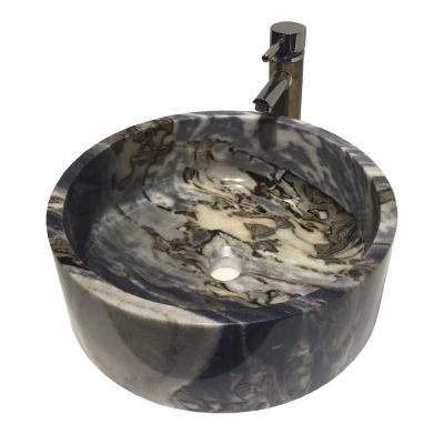 China Modern Stone Water Vessel Sink Stone Bath Sinks for sale