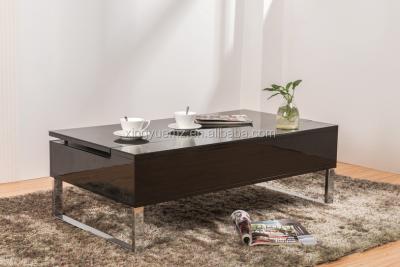 China Stylish high gloss coffee table, lift top coffee table, living room specific use and modern appearance coffee table for sale