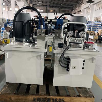 China Construction Machinery Double Acting Hydraulic Power Pack Unit 220V AC / CNC Machine Tool / Agricultural Machinery for sale