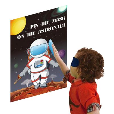 China Party Game Pin The M Ask On Astronaut Game for sale