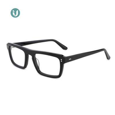 China IU-21057 Prescription Spectacle Frames Eyewear Customized Acetate Optical Glass Frames for sale