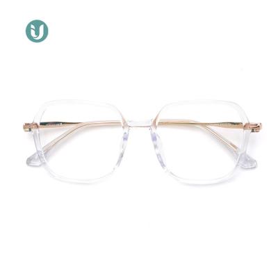 China Best Designer Clear Female Eye Prescription 26082 Wear Glasses Eyewear Frames Optical TR90 Lenses for sale