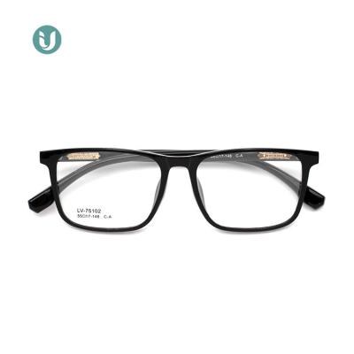 China Factory Wholesale Bulk Prescription 75102 Man Optical Glasses Frames TR90 Glasses Frames for sale