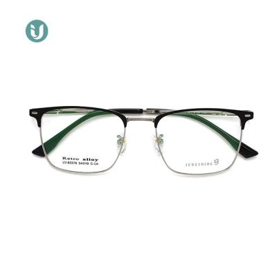 China Prescription 83376 Customize Designer Metal Mens Optical Frames , New Fashion Glasses Optical Frame for sale