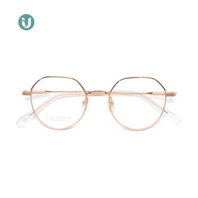 China Prescription 88206 New Arrival Titanium Optical Frames , Fashion Eyewear Glasses For Woman for sale