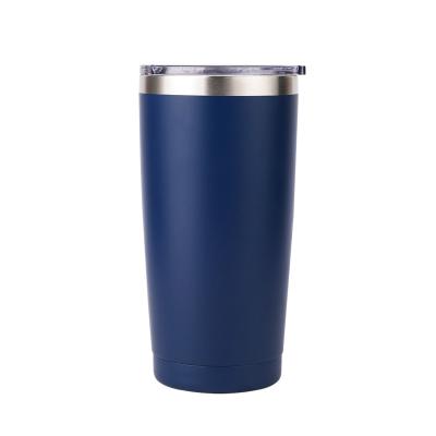 China Sustainable Stainless Steel 20 Ounce Double Wall Vacuum Coffee Bottle Tumbler Travel Mug Custom for sale