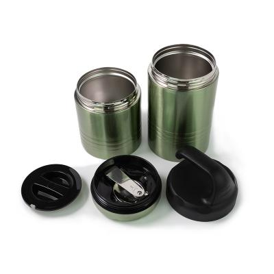 China High Quality Viable Stainless Steel Food Warmer Food Flask Vacuum Lunch Box Thermal Container, Stainless Steel Pot Thermos for sale