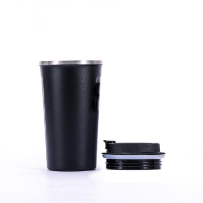 China Stored Vacuum Travel Insulated Double Wall Tumbler Reusable 304 Stainless Steel Travel Coffee Mug Cup With Lid for sale