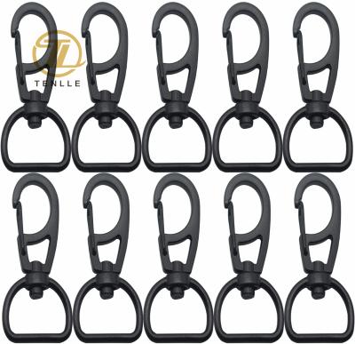 China Small Zinc Alloy Environmental Friendly Wholesale Metal Buckle Hook Spring Turning Carabiner Hook Clip Swivel Snap Hook for sale