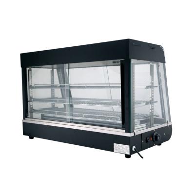 China Hot Food 3 Layer Electric Glass Food Heater Display for sale