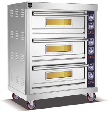 China Commercial Hotel Commerical Bread Oven Oven Machine Gas Cooker Baking Oven With Cheap Price for sale