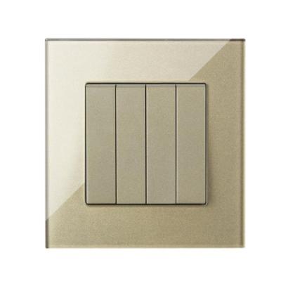 China Digital Switch 1 Switch 2 Gang US Standard 4 Wall Lamp Switch for sale