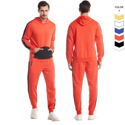 China Breathable Gym Exercise Wear Men's Fitness Sets Plus Size Men's Workout Wear Two-Piece Soft Men's Sports Wear Sets for sale