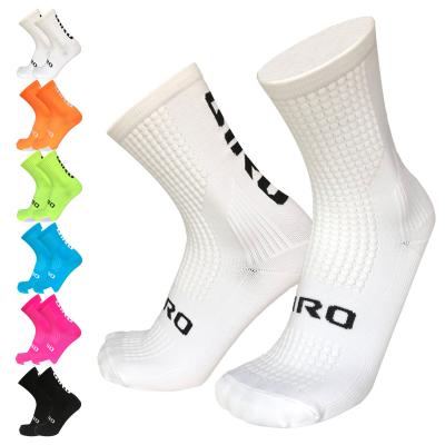 China Breathable Professional Compression Socks Mens Womens Road Cycling Bicycle Kicks Outdoor Sport Running Socks for sale