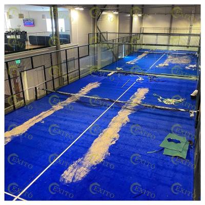 China EXITO Factory Price Padel Panoramic Tennis Court High Quality Paddle Tennis Court For Sale 10m*20m for sale