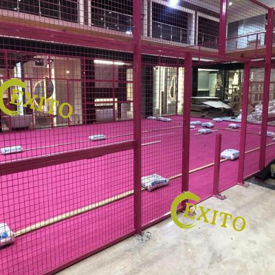 China EXITO China Panoramic Canchas De Padel Factory Professional Wholesale Paddle Tennis Court 10m*20m for sale