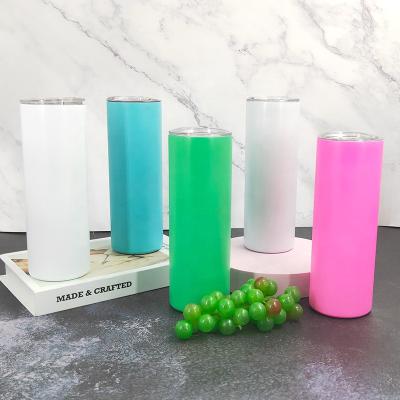 China Viable Glow In The Dark Sublimation Tumbler 20oz Stainless Steel Kids Tumbler Glow In The Dark for sale