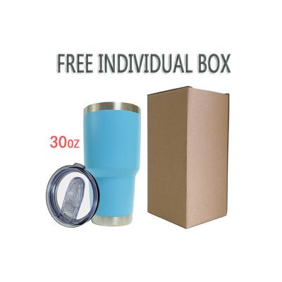 China Sustainable 30oz Stainless Steel Vacuum Tumbler Factory Custom Double Wall Vacuum Insulated Stainless Steel 30oz Tumbler With Straw Brush for sale