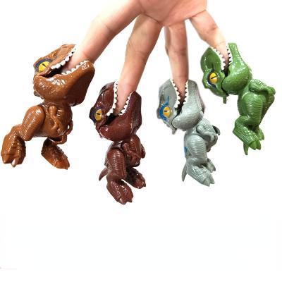 China Finger-biting Dinosaurs Movable Joints size Simulation Dinosaur Model Toys Children's Educational Toys Christmas 8589 for sale