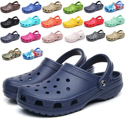 China L&J Shoe New Design Waterproof Custom Summer Anti-Slippery Breathable Clog Shoes Beach Sandals Slides Large Size Shoes for sale