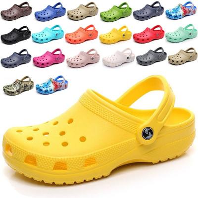 China Classic L&J Shoe Waterproof Unisex-Adult Clog Shoes Outdoor & Indoor Slippers Garden Sandals Summer Beach Slippers for sale