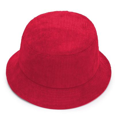 China New Unisex Outdoor Fishing Hats Panama Hat Solid Color Streetwear Autumn Winter Corduroy Bucket Hat Multifunctional Shoe L&J for sale