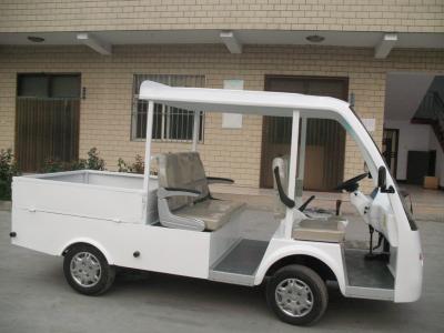 China Five Seat 3 KW 450 KG Loading Capacity Electric Utility Truck for Warehouse for sale