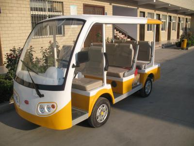 China Eight People 3 KW Low Speed Street Legal Electric Car for University Campus for sale