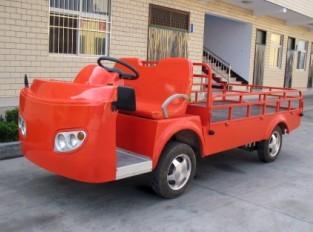 China Roofless Two Passenger Electric Utility Truck of 4.2 KW Maximum Payload for sale