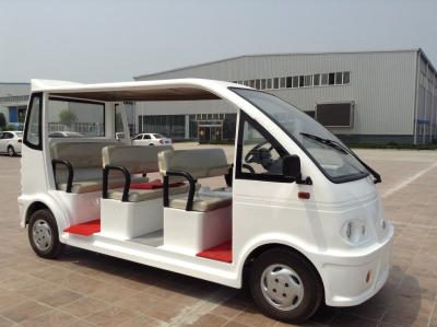 China Servicio de autobús eléctrico respetuoso del medio ambiente recargable de ocho pasajeros, mini autobús eléctrico en venta